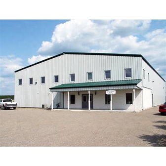 Acélgerendás raktár