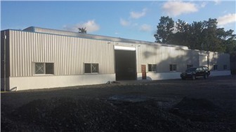 Acélszerkezeti műhely épülete