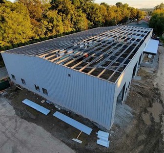 Fém Repülőgép Hangár